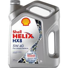 Масло моторное Shell Helix HX8 A3/B3/B4 SN/CF 5W40 (4)