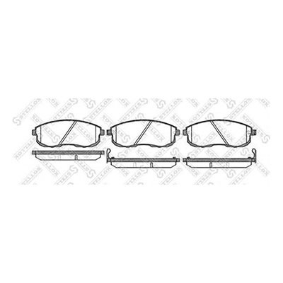 Колодки перед Maxima 2.0/3.0i & 24V 89>