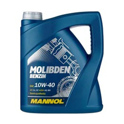 Масло моторное Mannol Molibden Benzin 10w40 A3/B4 SN/CH-4 4л