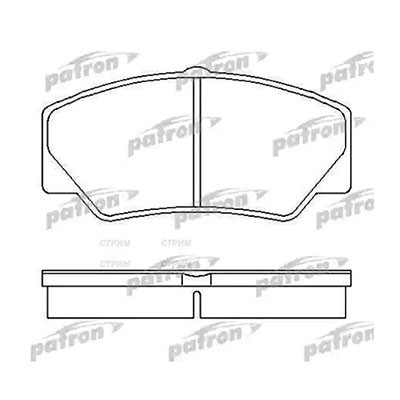 Колодки перед Transit 85-91 Patron