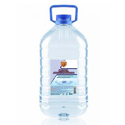 Вода дистилированная 5л