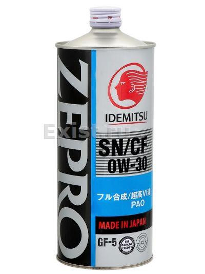Масло моторное IDEMITSU Zepro Touring Pro 0W30 SN/CF GF5 (1)
