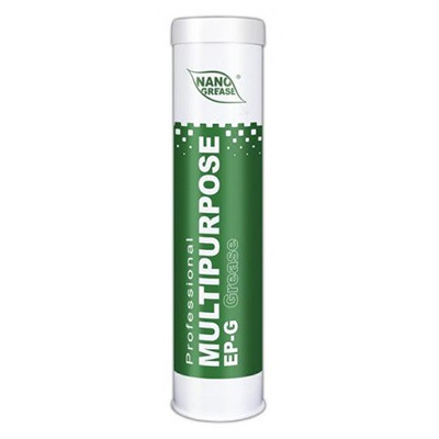 Смазка "NANO GREASE"multipurpose EP-G зеленая (400г) (полусинтетическая смазка)