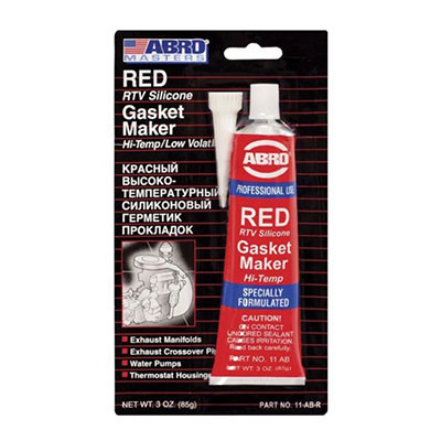 Герметик силиконовый красный (85 г) Abro