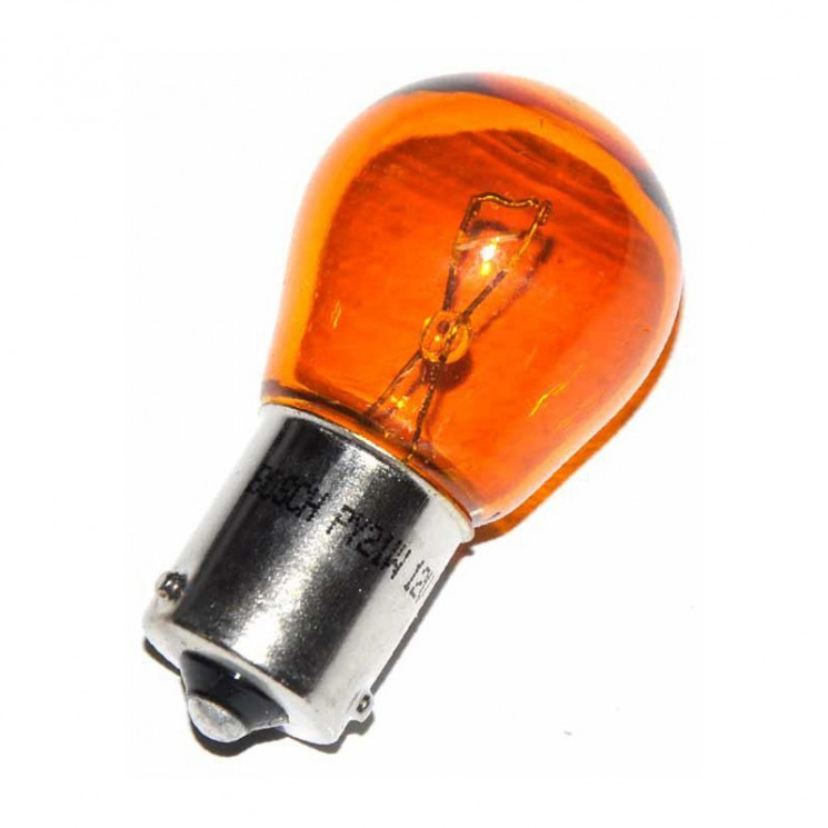 Лампа PY21W (желтая) BOSCH