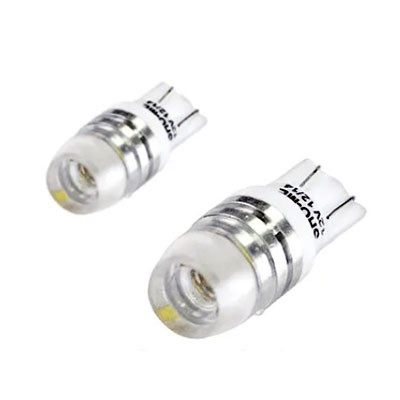 Лампа W5W 12V диодная (белая с линзой) SHO-ME