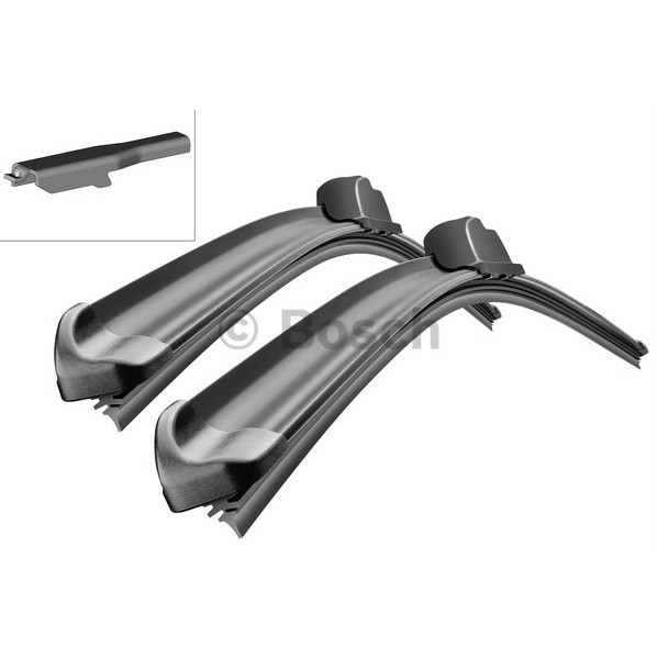 Щетки с/очистителя (к-кт L700/L650 бескаркасная, Pinch tab)