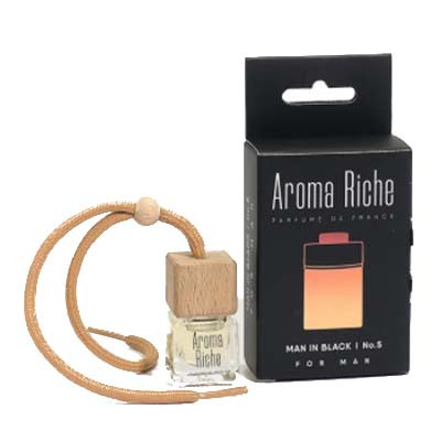 Ароматизатор Aroma Riche (бутылочка на зеркало) Bulgari Man in Black 