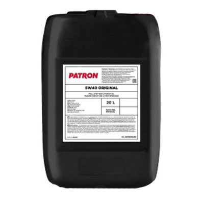 Масло моторное Patron 5W40 A3/B4 SN/CF (20)