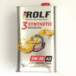 Масло моторное Rolf 3-SYNTHETIC 5W30 A3/B4 SL/CF (1)
