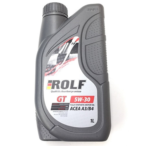 Масло моторное Rolf GT 5W30 A3/B4 SL/CF (1)