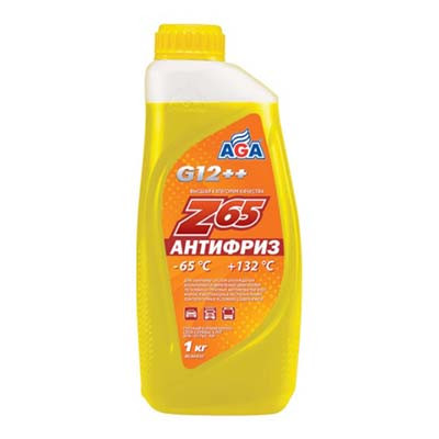 Антифриз желтый 1кг (гтовый -65С)