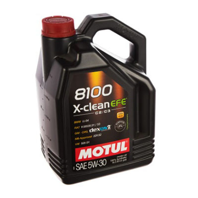 Масло моторное MOTUL X-Clean FE 8100 5W30 C2/C3 SN/CF (5) 