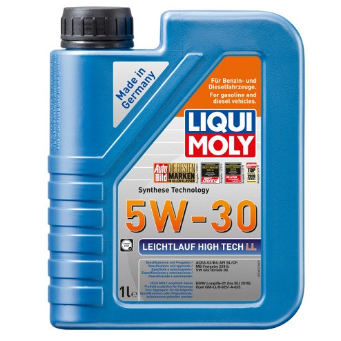 Масло моторное Liqui Moly Leichtlauf High Tech LL 5W30 A3/B4 SL/CF (1)