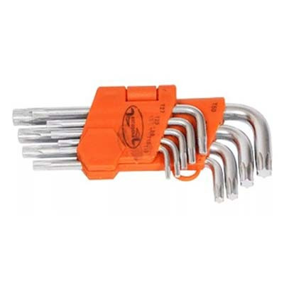 Набор ключей TORX Г-образных 9пр. T10-T50 АвтоDело