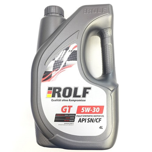 Масло моторное Rolf GT 5W30 C2/C3 SN/CF (4)