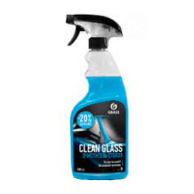 Средство для очистки стекол и зеркал "Clean glass" (флакон 600 мл)