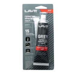 Герметик прокладка серый высокотемпературный  (85 г) LAVR