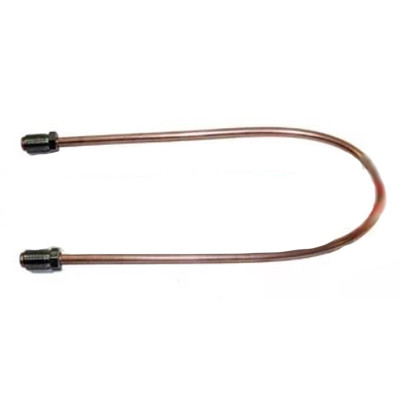 Трубка тормозная (медь) L=100mm D=4.76mm (М10х1) - (М10х1)