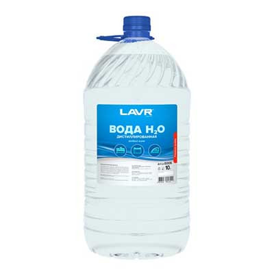 Вода дистилированная 10л